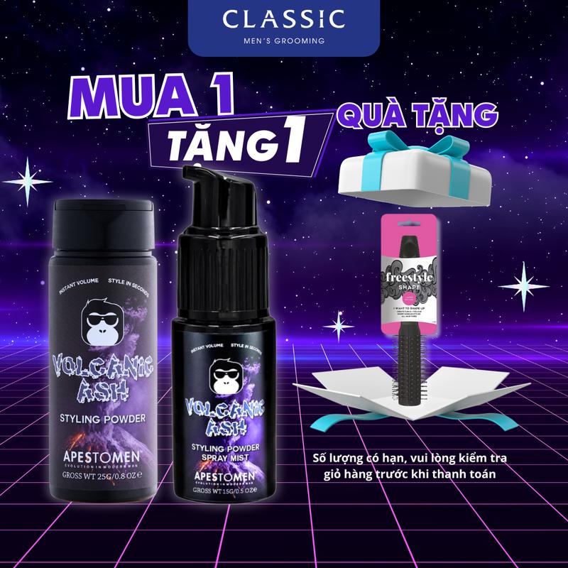 Bột Tạo Phồng Tóc Apestomen Volcanic Ash Styling Powder