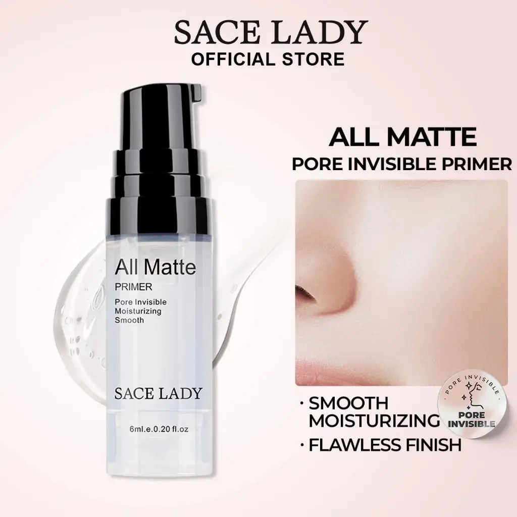 ﻿  SACE LADY Matte Pore Minimizer Face Primer Long Lasting Smooth Base Makeup