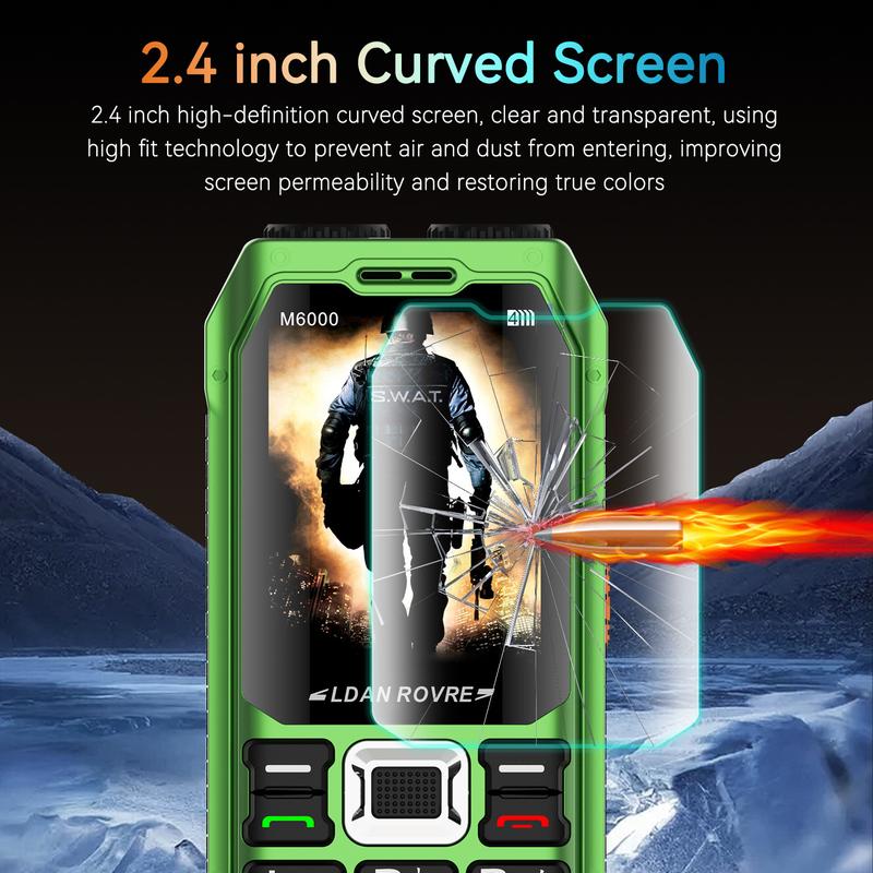 Product Introduction of [1 year warranty]Popular sagem handphone,Long Battery Life Quad SIM Quad Standby Military Large Font Super Loud Electric Dominant Phone Suitable for Elderly/Students,mobile phones,telefon 100 2