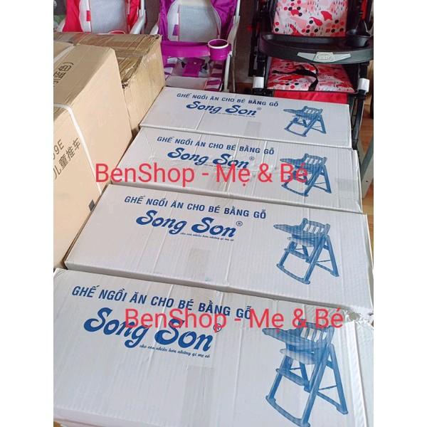 Ghế Gỗ Ăn Dặm Cho Bé - Xếp Gọn và Điều Chỉnh Được Độ Cao Thấp 7