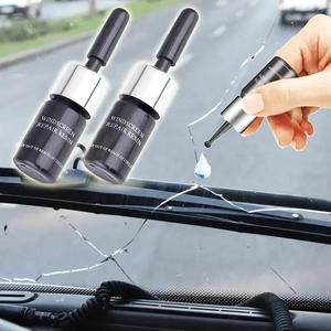 Kit de reparación de grietas para parabrisas de auto, Herramienta de reparación de grietas para parabrisas de auto, Líquido para reparación de ventanas para astillado y grietas, Kit de reparación de vidrio para ventanas de auto