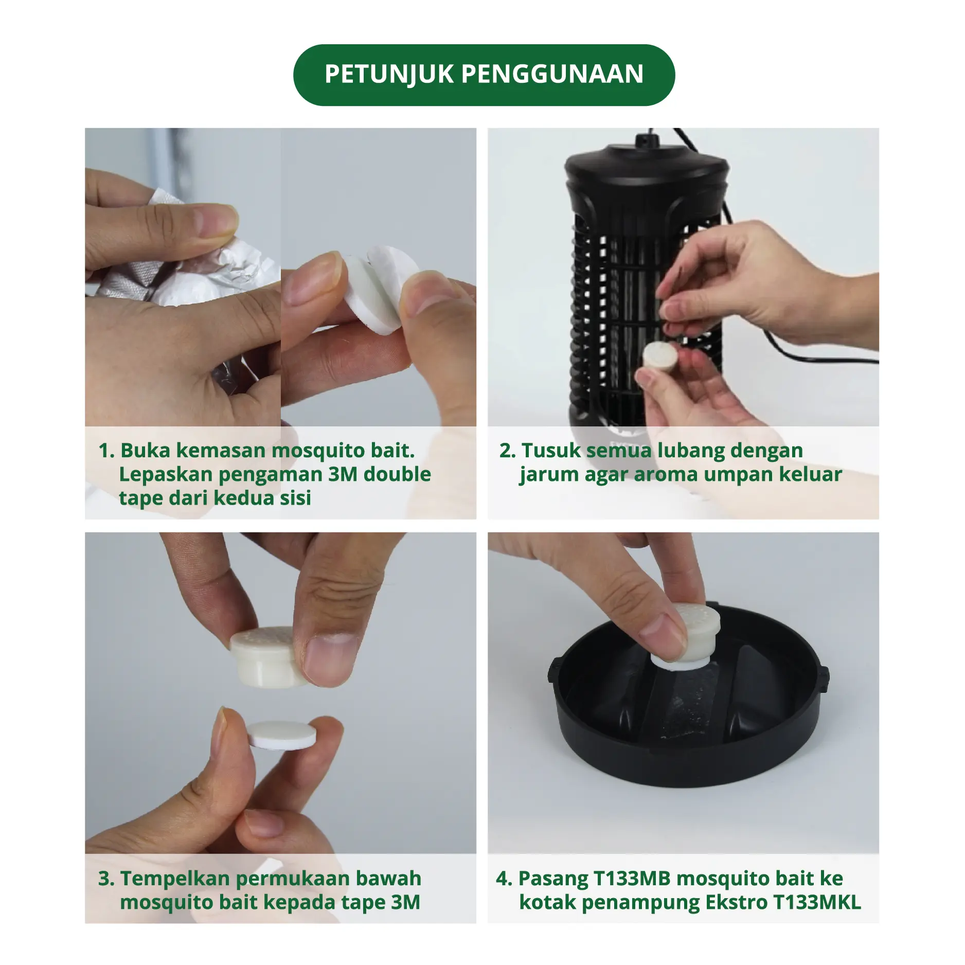 T133MKB - Umpan Penangkap Nyamuk untuk Mosquito Killer