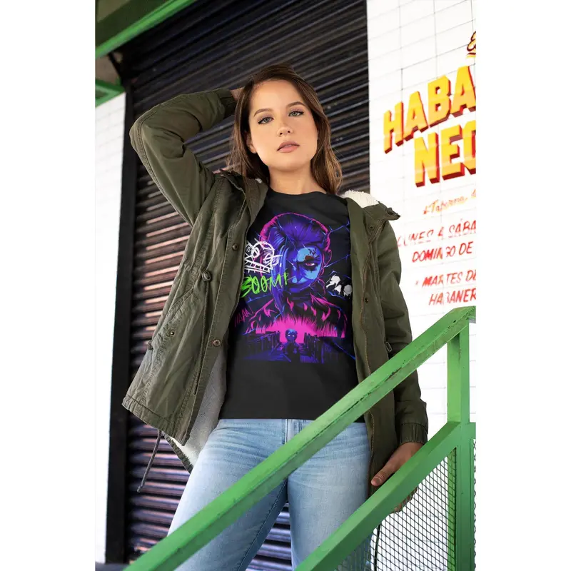 Arcane Jinx League of Legends T-shirt, Arcane League of Legends Tee 3