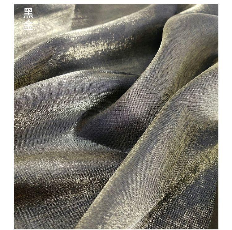 Product Introduction of Red plum fsyd glazed silk gradient fabric satin hanfu dress long ethnic shirt dress shiny baby clothes fabric DIY 40