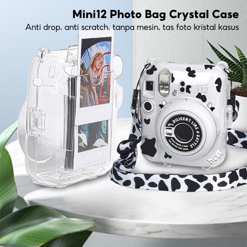 Hardcase with Pocket Foto for Fujifilm Instax Mini 12 Motif Series Case Casing Camera Kamera 2