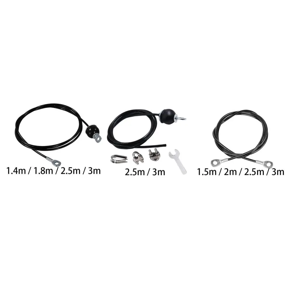 Fitness DIY Pulley Cable Rope Machine Attachment System Arm Biceps Triceps Hand Strength Training Home Gym Workout Equipment Accessories