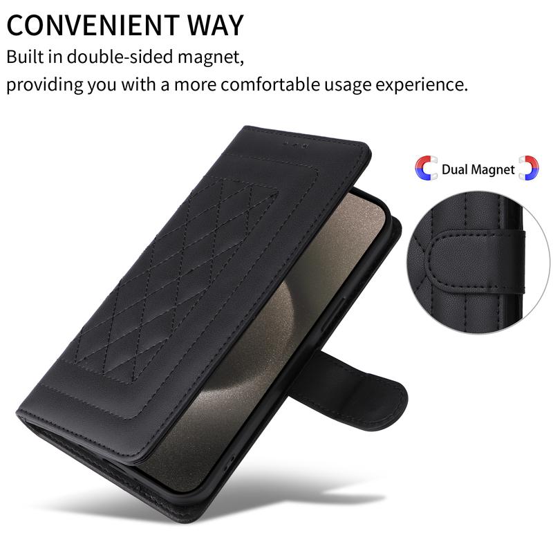 Bao Da Điện Thoại, Dành Cho Apple iPhone 11 12 13 Pro Max 6 6S 7 8 Plus X XR XS Max SE 2020 2022, Có Dây Đeo Tay, Chân Đế Đỡ, Khe Cắm Thẻ, Vỏ Điện Thoại 6