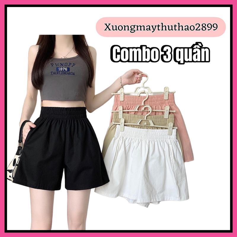 Quần Short ngắn vải gió có túi phong cách thoáng mát