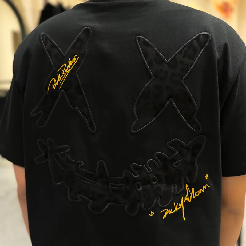 RIC Ricky is Clown Panther Puzzle Leather Mamba Tee Original 3