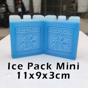 IceGelKu - Ice Pack Mini 11x9x3cm Blue Ice Pack Pengganti Dry Ice Gel