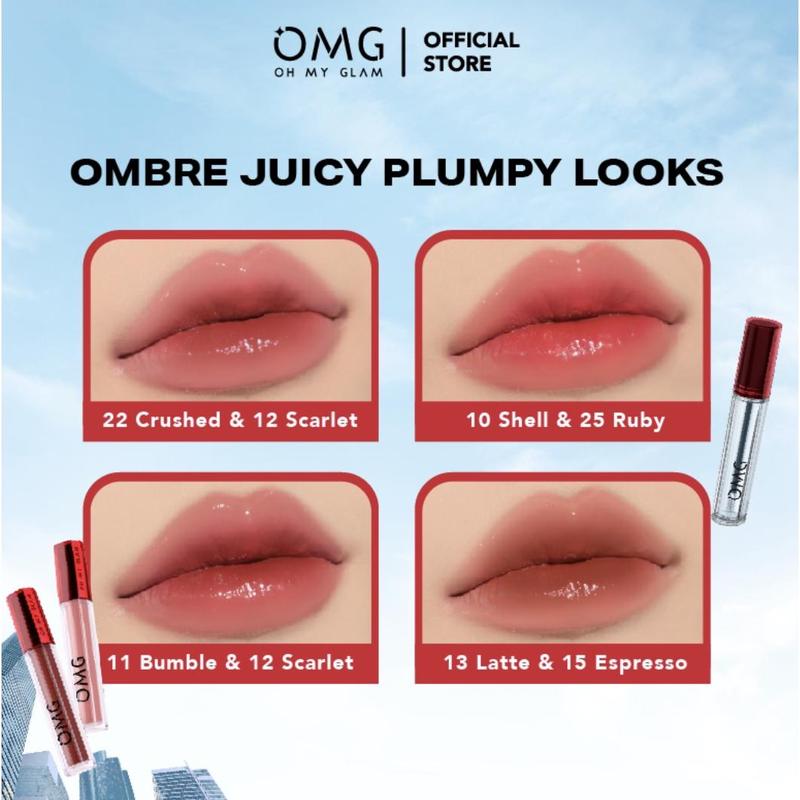 OMG OH MY GLAM Gloss Lip Finish 2.7g - Lip Gloss - Transform Your Lip Cream From MATTE to GLOSS for THE VINYL LIP LOOK! 4