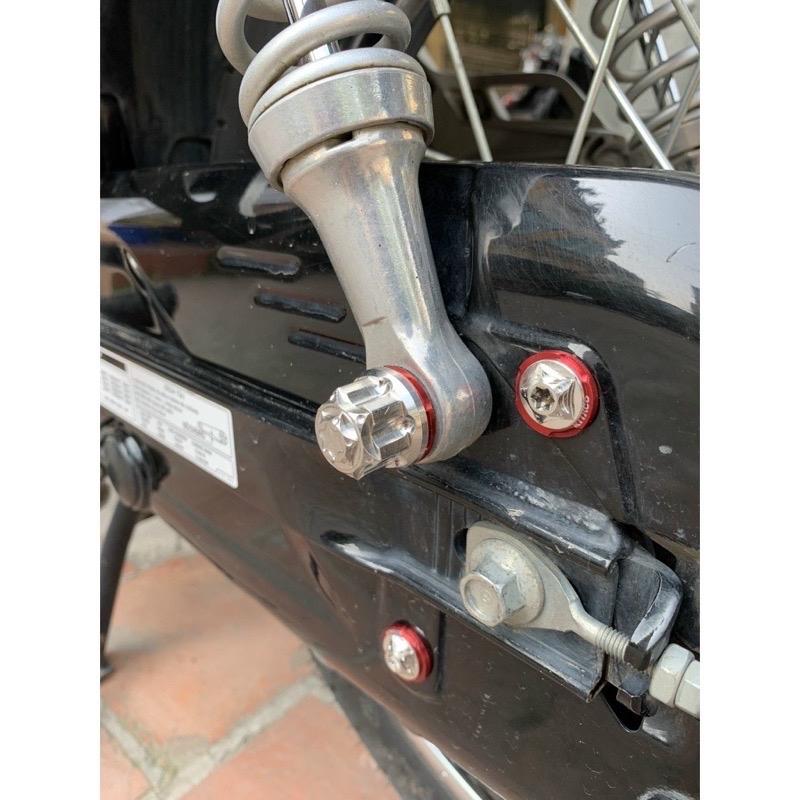 Bộ 2 Ốc Salaya + Long Đền Gắn Phuộc Sau Wave Dream