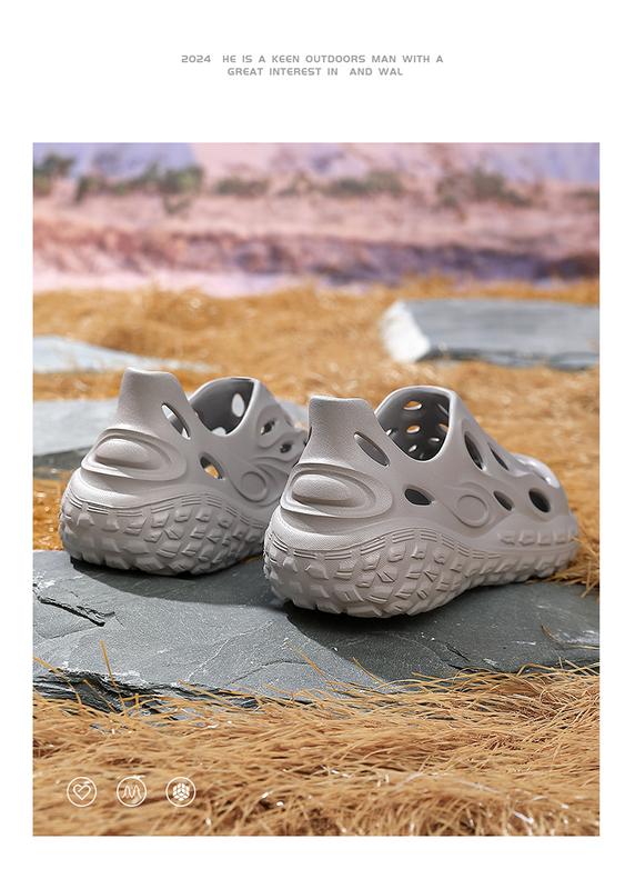 Product Introduction of New Summer Men Sports Sandals Fashion Outdoor Non Slip Soft Breathable Casual Beach Shoes Trend Light and Comfortable Slippers 6