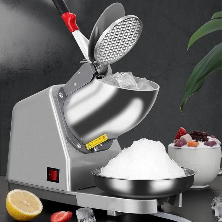Máy bào đá, máy bào đá tuyết 2 lưỡi, nắp bảo vệ kép công suất 380W