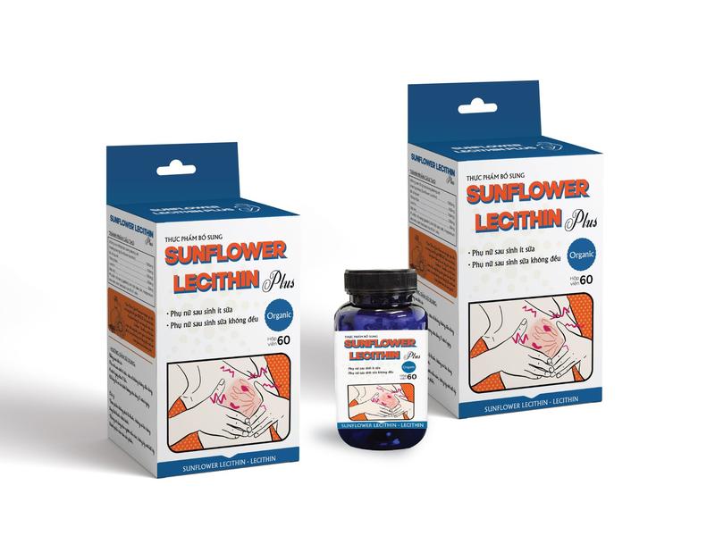 Fito Junior Viên Uống Thông Tia Sữa Giảm Viêm Tắc Sunflower Lecithin Plus 60 Viên 2