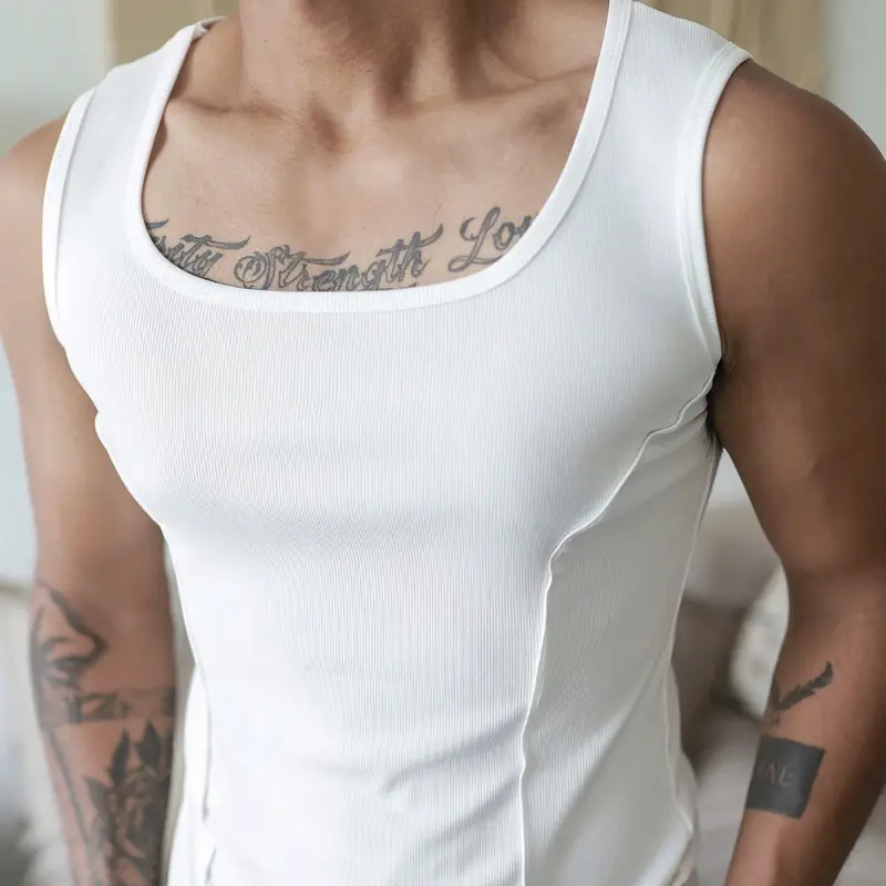 Áo Ba Lỗ V2 Stripe Tanktop - Form Slim Fit - VIRAL CLOTHING 3