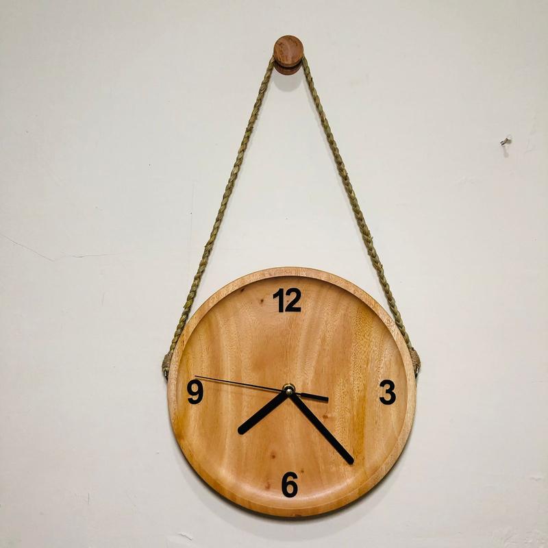 Jam Dinding Kayu / Vintage / Kado Pernikahan / Jam Klasik Wood - Shop ...