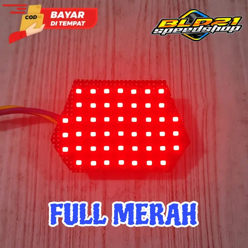 Lampu Stoplamp Running Motor Yamaha Mio Gear 125 8Mode Auto, Mode Rem Diam (Manteng) Motorcycle 1