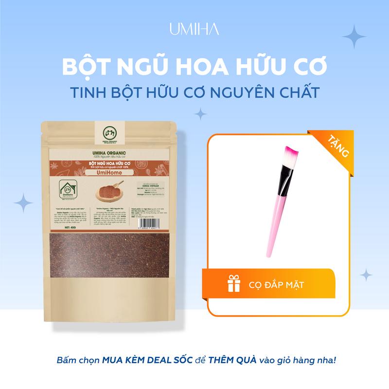 Hạt ngũ hoa UMIHA 40G | Ngũ hoa hạt đắp mặt nạ dưỡng da Skincare Women