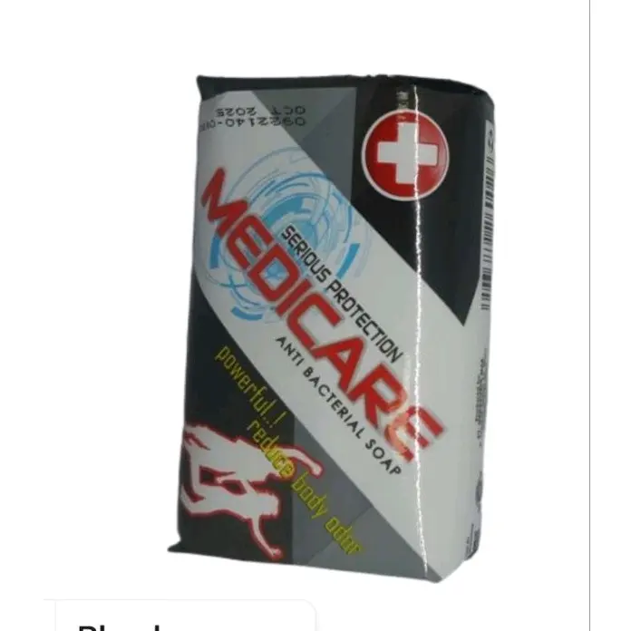 4/12 PCS Sabun Mandi Medicare Sabun Batang 90 gram Biru Hitam Kuning Merah Perawatan Soap Membersihkan Tubuh 2