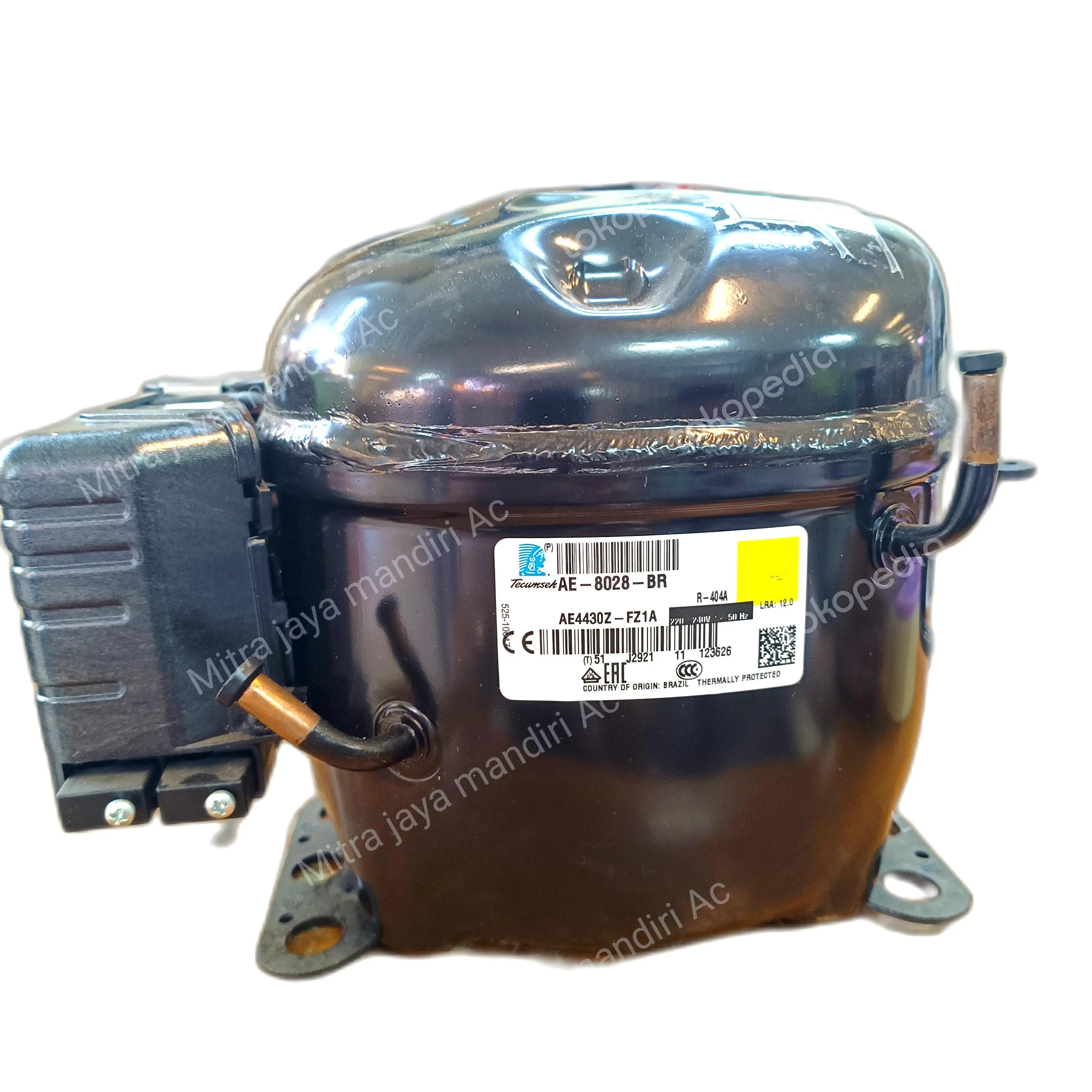 Compressor Tecumshe AE4430Z-FZ1A 1/4HP 1phase R404A