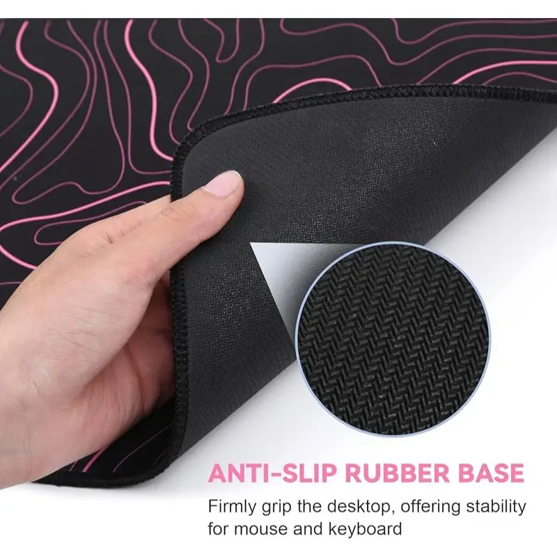 Mouse pad laptop komputer Gambar Bunga Premium-Mousepad Anti slip tebal 3mm-Mousepad Custom Keren Lucu Code MP1036 1
