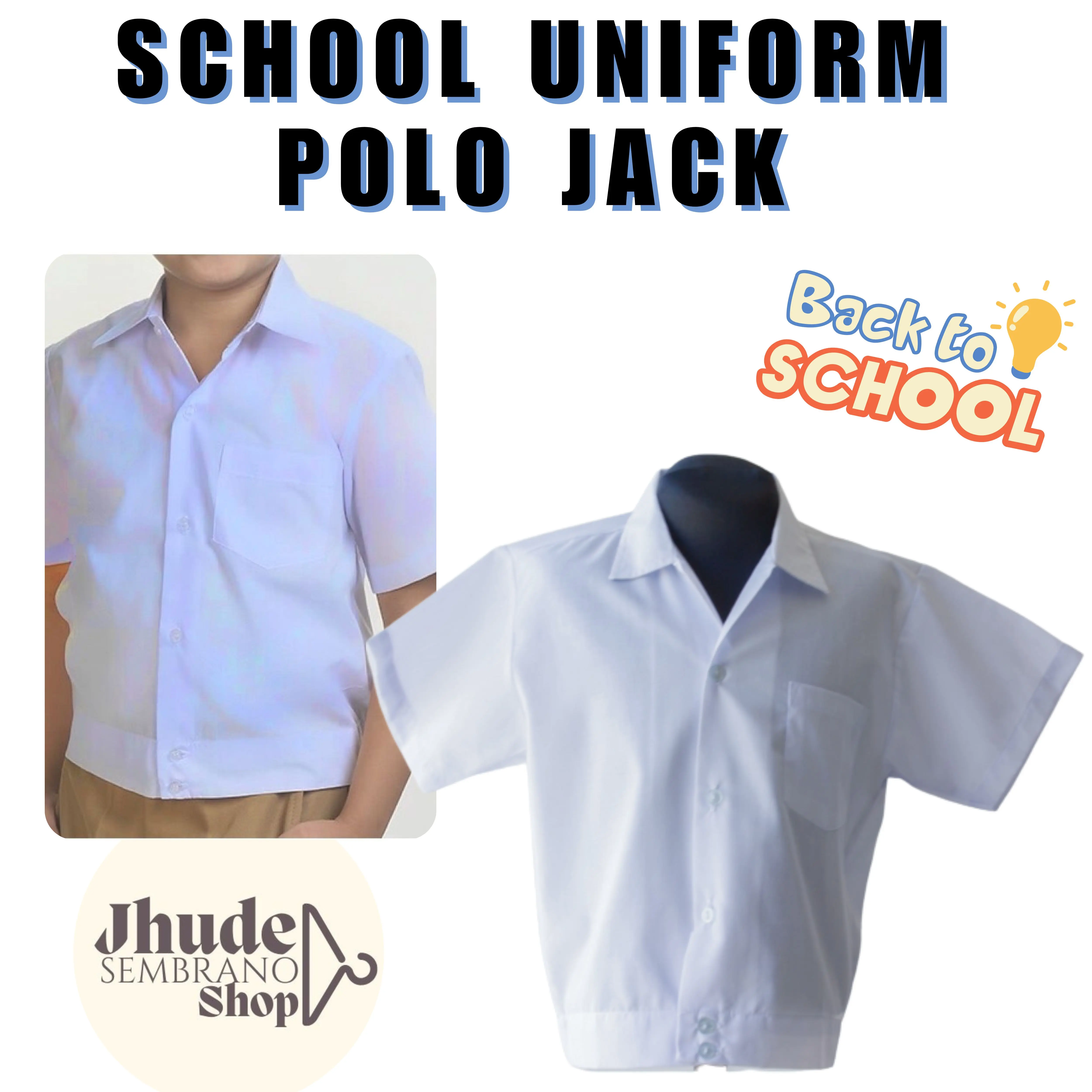 St Mark's Polo Jack for Boys School Uniform Kids to Adult