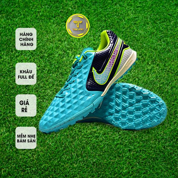 Shop mới bán lỗ lấy đánh giá Giày bóng đá tiempo 8 giày phủi nam da xịn mềm ôm chân 0