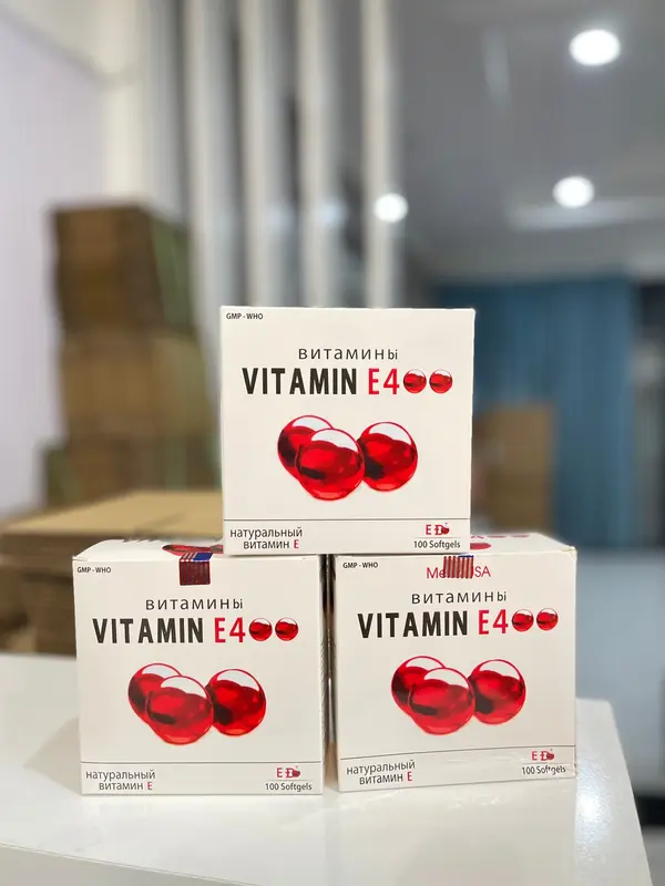 Combo 3 HỘP Vitamin E đỏ 4000mcg dành cho người lớn - Hộp 100 Viên - Thực phẩm bổ sung sức khoẻ 2