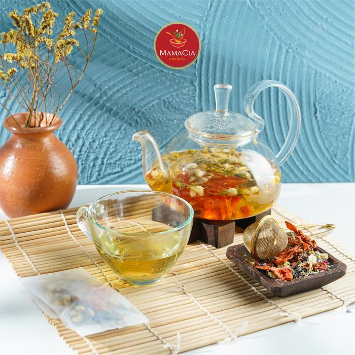 Gambar Floral Tea Infusion Teh Bunga Sachet : Booster Tea Relax Glowing Womb Beauty Sleeping Tea - Beauty Tea dari Mamacia Treats Kota Surabaya 4 Tokopedia