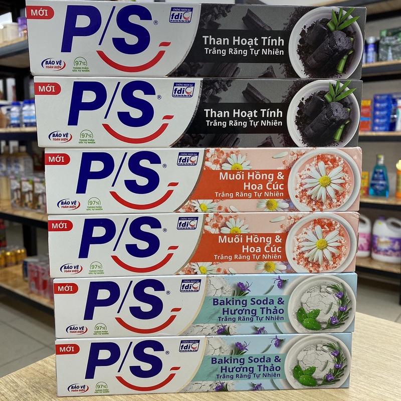 Kem đánh răng P/S trắng răng tự nhiên 230g