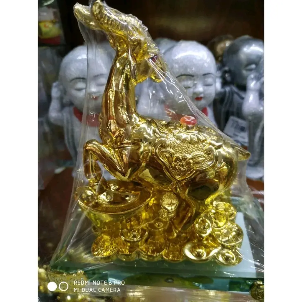 Tượng con dê phong thủy ( tuổi mùi ) (12*6*15cm)