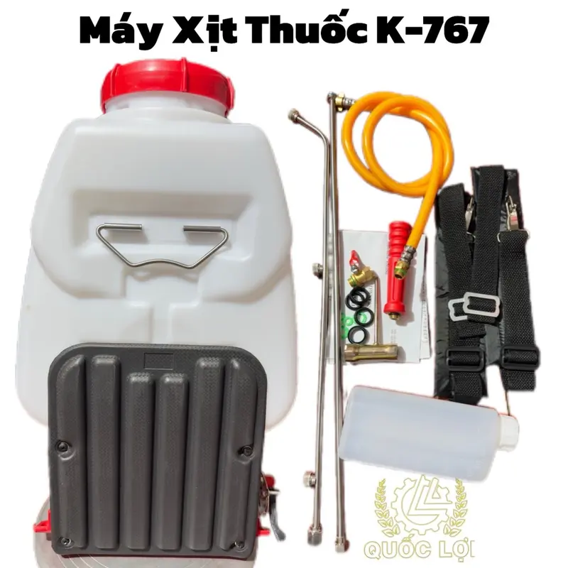 Bình xịt thuốc  2 THÌ SUZUKAWA 2 BẦU HƠI ( XĂNG PHA NHỚT )  ( lắp ráp theo nhu cầu khách hàng) G767 động cơ 34 ly bơm thau taymạnh mẽ tiết kiệm nhiên liệu tặng dây đeo máy loại dầy & K767 KHÔNG BẦU HƠI ( CHINA) 2