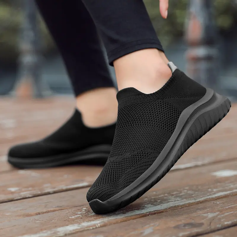 Giày Thường Ngày cho phụ nữ và nam giới, Siêu nhẹ, thoải mái khi đi bộ, Unisex, dành cho nam và nữ, Giày thể thao miệng tất, Giày Tenis, Bán Chạy