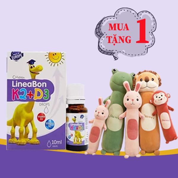 LineaBon vitamin D3 K2 10ml - Vitamin tăng chiều cao cho bé