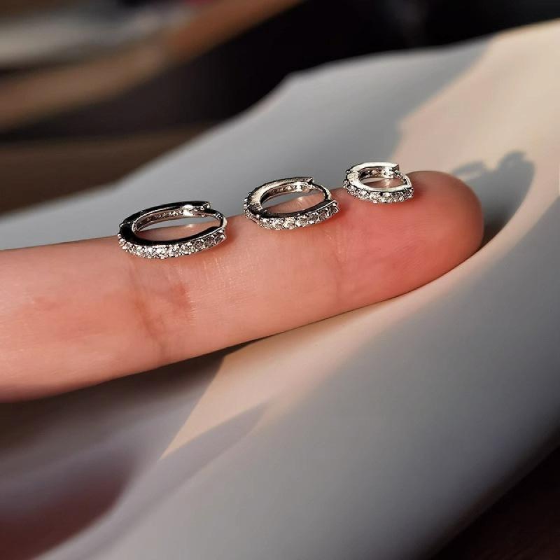 Product Introduction of Hoa tai mạ vàng 18k, bán chạy, có kích thước 6 / 8 / 10mm, có khóa, thiết kế dải, đồ trang sức dưới nước, phụ kiện 5