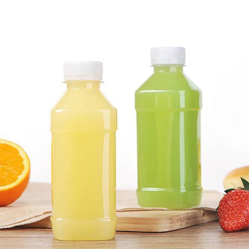 Product Introduction of [ADH]10/20Pcs 100ml Clear Refillable Empty Bottles Plastic Leakproof Portable Juice Water Drink Containers Beverage Bottles 17