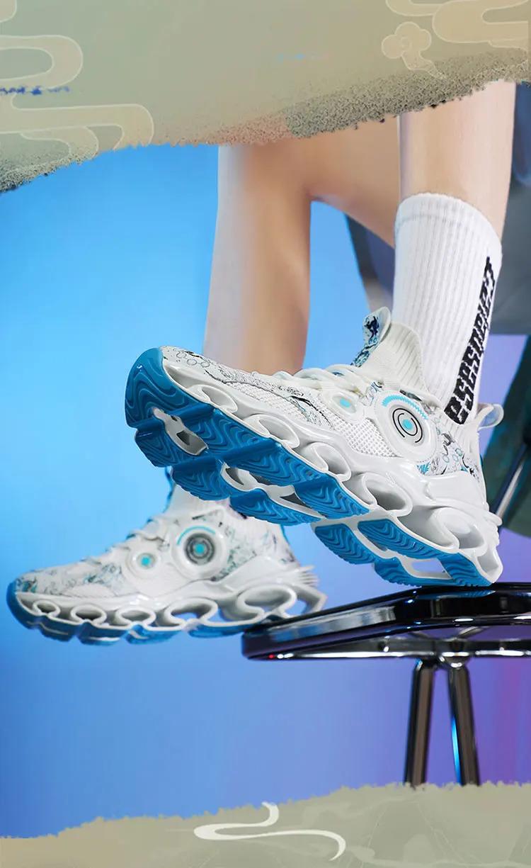 Custom Men Sneakers 2023 New manufacturer Mesh Casual Shoes Men Lightweight Comfortable Breathable Walking Sneakers Zapatillas Training Runner_voghion.com