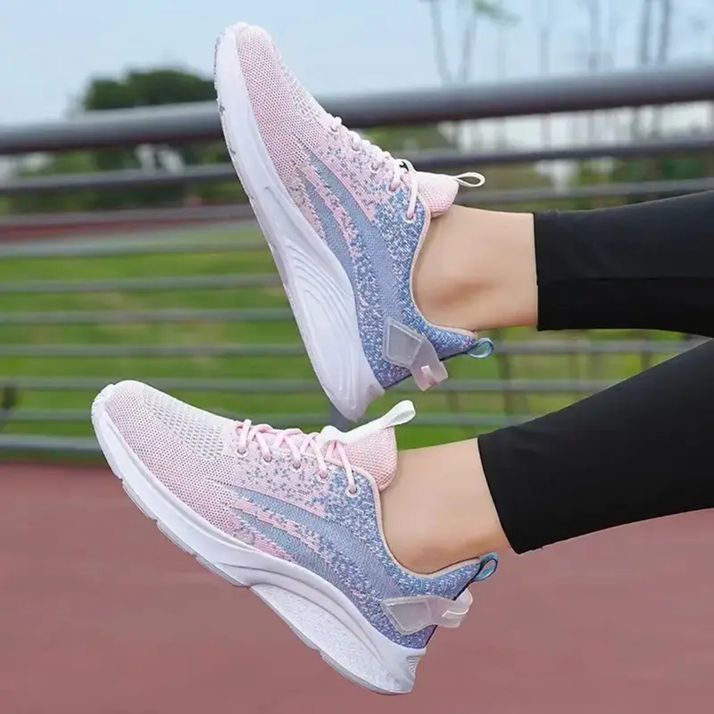 Giày Thể Thao Nữ , Giày Chạy Bộ , Giầy Tập Gym Thoáng khí Sneaker Sport FD25 ( tăng size ) 1