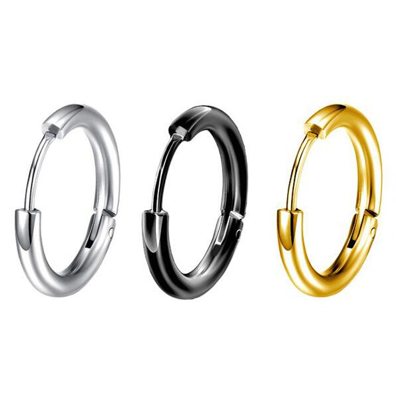 Product Introduction of Bông Tai Tròn, Chất Liệu Thép Không Gỉ, Dành Cho Nam Và Nữ Women Hoa Tai khuyên tai bông  tai louis vuitton 1