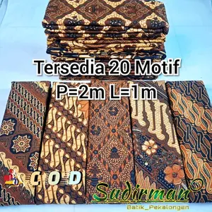 Paket Hemat 4pcs Kain Jarik Batik Garutan Solo Panjang 2x1 m Halus Kualitas Standar Kain Melahirkan