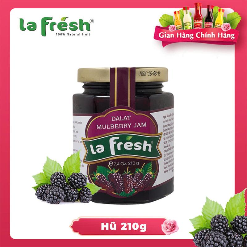 Mứt Dâu Tằm Lafresh Đà Lạt Hũ Thủy Tinh 210gr