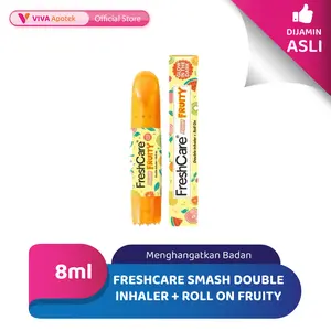 Freshcare Smash Fruity Double Inhaler + Roll On (8 ml)