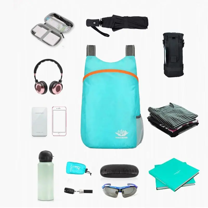 Foldable Hiking Backpack, Lightweight Daypack for Travel, Camping & Outdoor Adventures, Portable Backpack for Women & Men Perfect for Hiking, Leisure & Daily Use 6