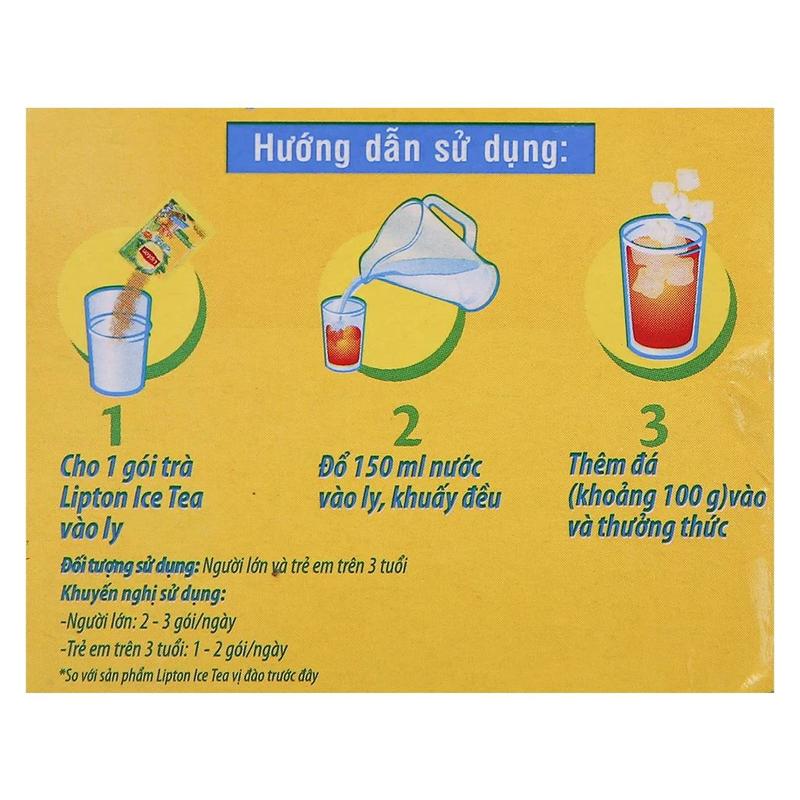 Product Introduction of TRÀ LIPTON HÒA TAN (VỊ CHANH/ĐÀO) Tea 11