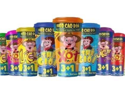 Combo 10 Hủ Xúc Xích Tiệt Trùng Heo Cao Bồi Mix Đủ Vị xucxich 4 Cay/ hủ xucxich