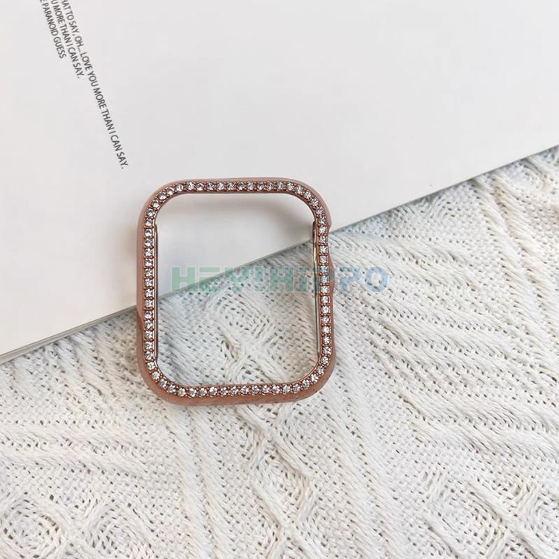 Product Introduction of เคสนาฬิกา ฝังพลอยระยิบระยับ สำหรับ iwatch Series10 46mm 42mm เคสใส PC ใส สำหรับ iwatch Series Ultra210 9 8 7 se2 se 6 5 4 3 45mm 41mm 44mm 40mm 49mm เคสป้องกัน 6