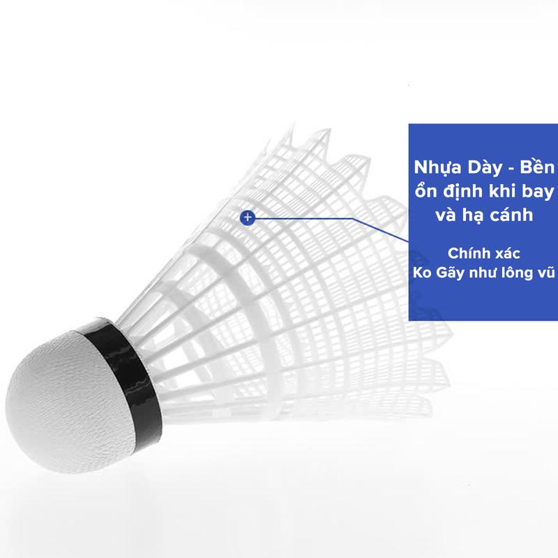 Product Introduction of Bộ 3 - 6 Quả Cầu Lông Nhựa Hãng Amalife Đánh Ngoài trời Bền Đẹp Chọn Màu 4