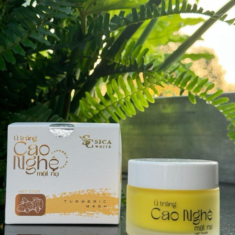 Mặt Nạ Ủ Trắng Cao Nghệ (50gr) 4