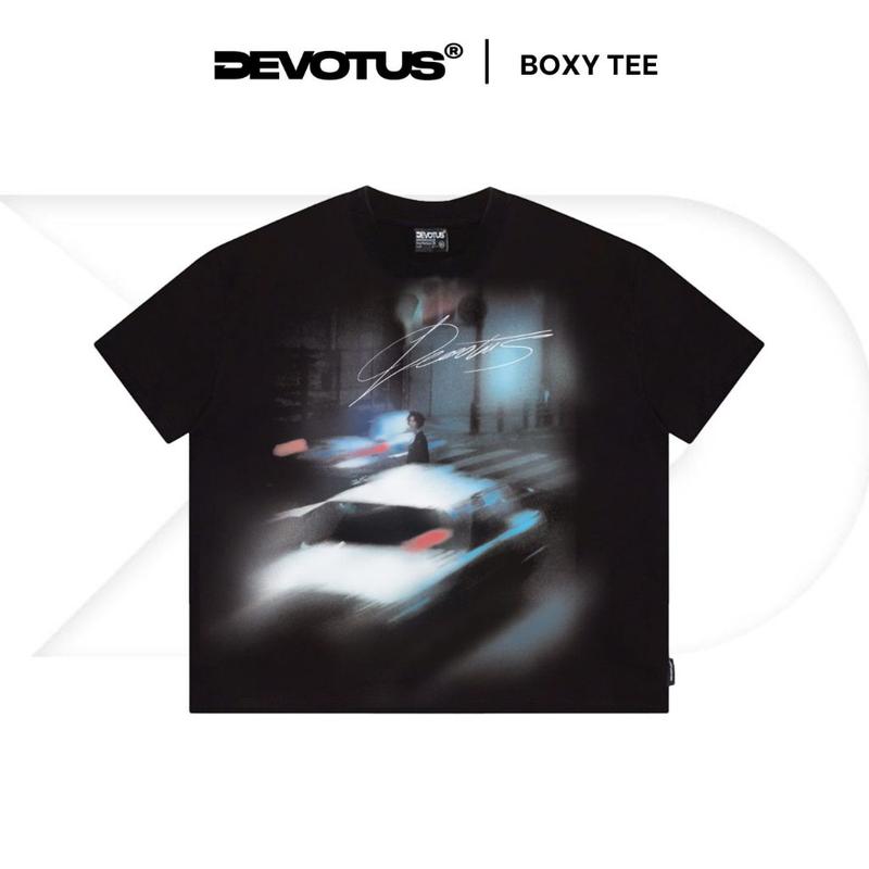 [NEW] Áo thun form BOXY Unisex DEVOTUS Premium 100% Cotton 260gsm Local Brand - ZIPPY CAR Nam Nữ Menswear